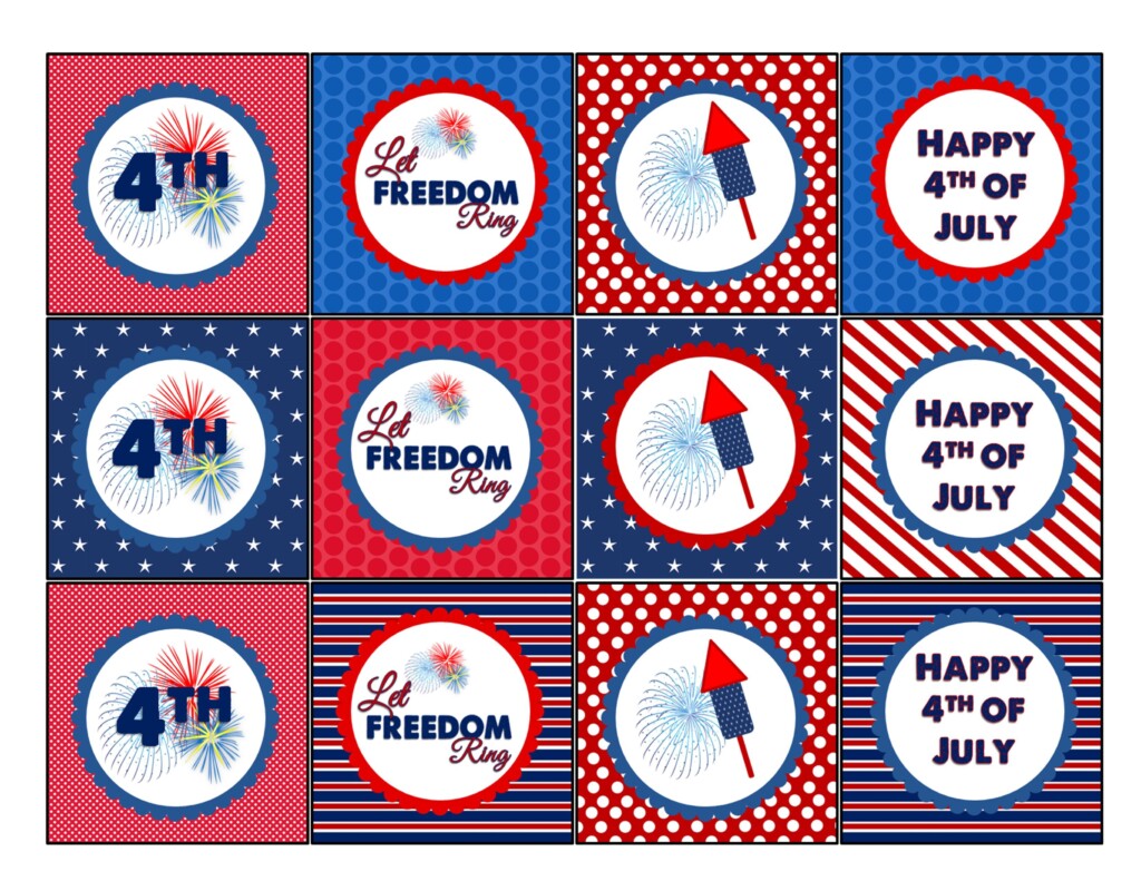FREE 4th Of July Party Printables By Designs By Serendipity Catch My 