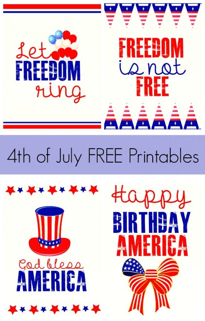 FREE 4th Of July Printables Mommy Evolution