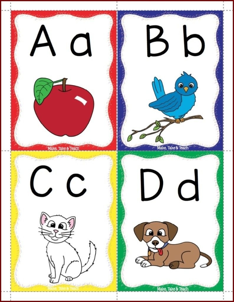 Free Abc Flash Cards Printables Pdf