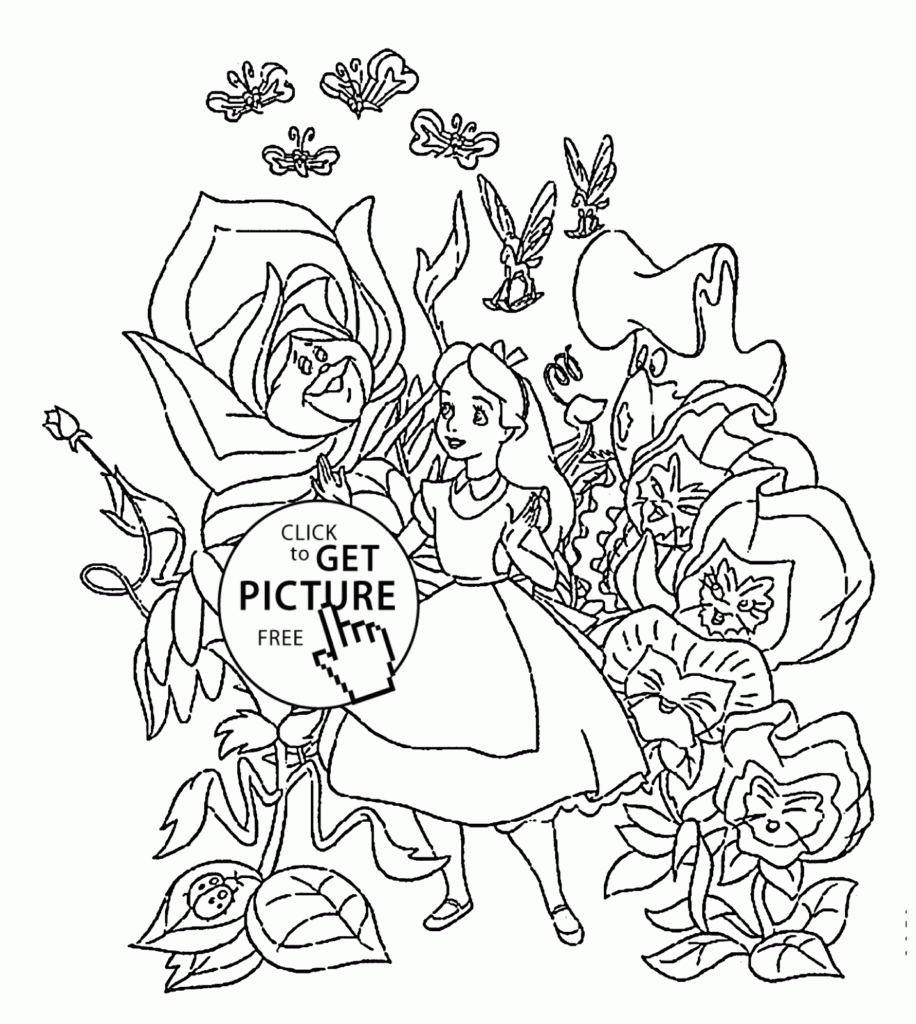 Free Alice In Wonderland Printables