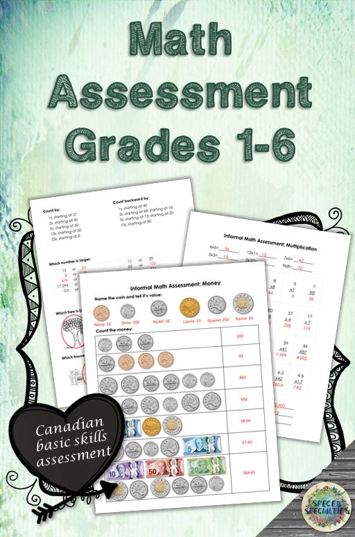 Free Basic Math Skills Assessment Printable Printable Templates Free