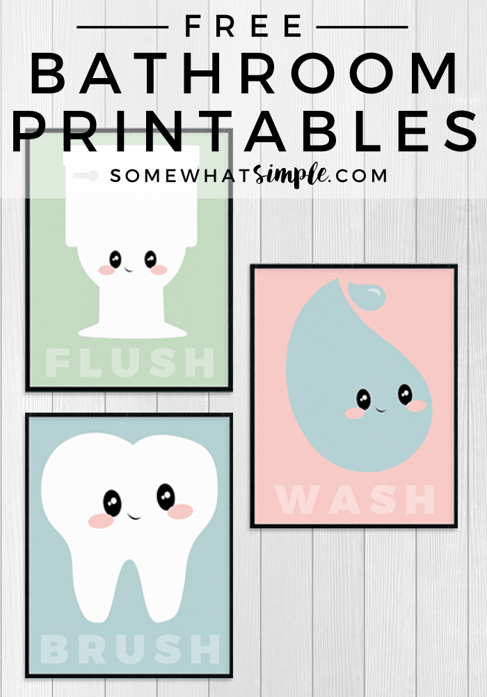 Free Bathroom Printable Super Cute Designs By Somewhat Simple