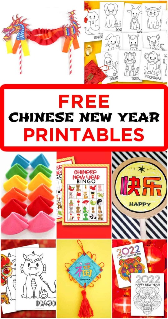 Free Chinese New Year Printables