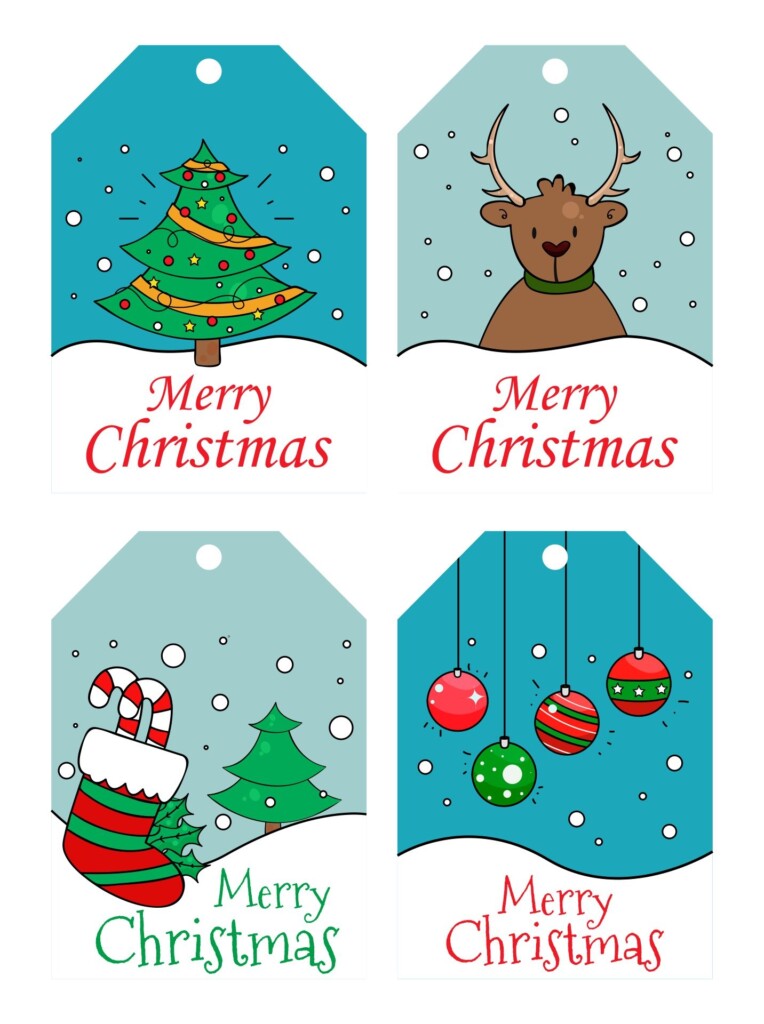 Free Christmas Printable Gift Tags