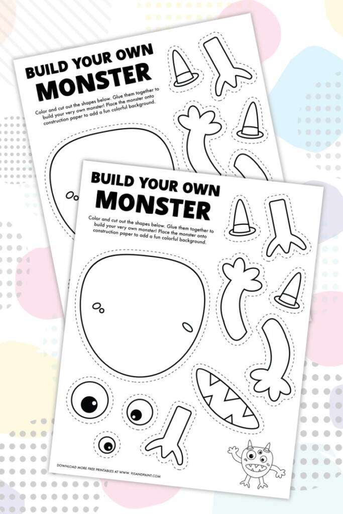 Free Create A Monster Printouts