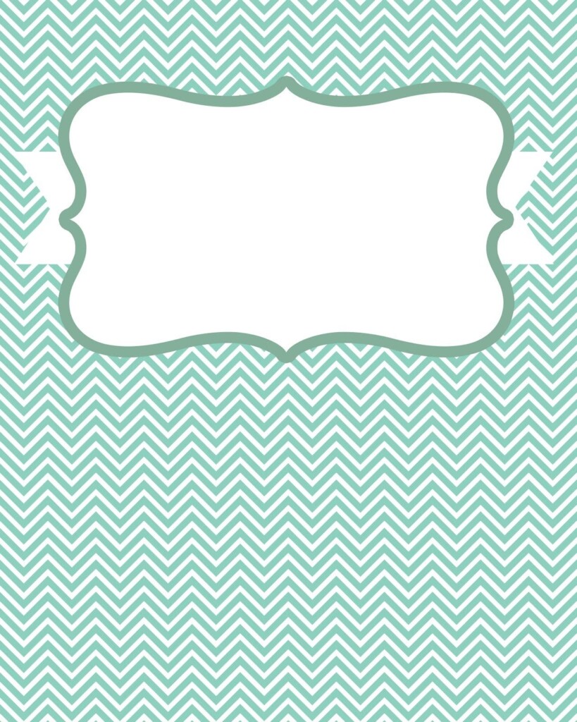 Free Editable Printable Binder Covers And Spines