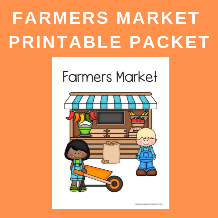 Free Farmers Market Dramatic Play Printable Packet