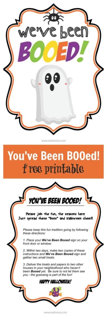 FREE Halloween Printable You 39 ve Been Booed Printable Nothing Puts A 