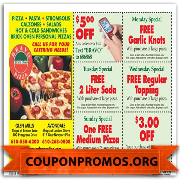 Free Pizza Printable Coupon November 2014 Pizza Coupons Printable 