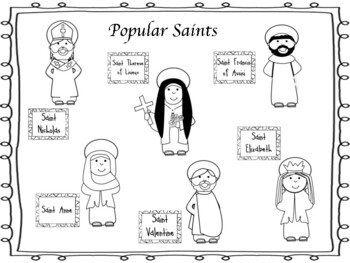 Free Printable All Saints Day Worksheets