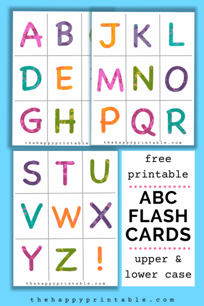 Free Printable Alphabet Flashcards Upper And Lower Case Printable 