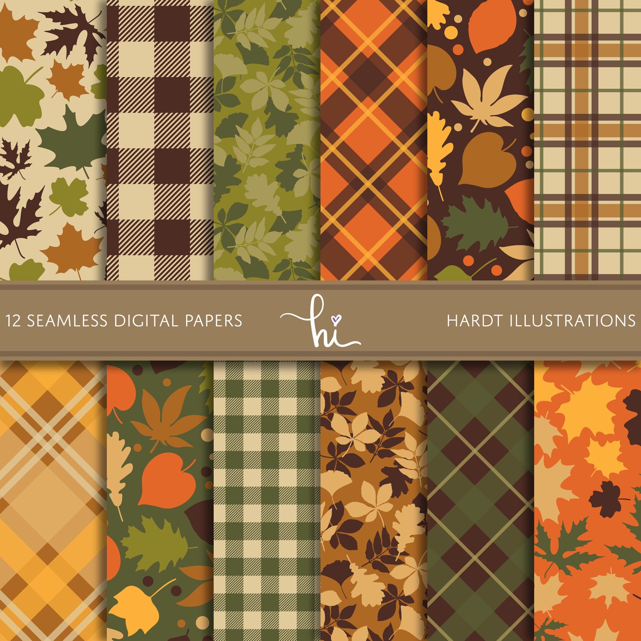 Free Printable Autumn Scrapbook Paper Free Printable Download