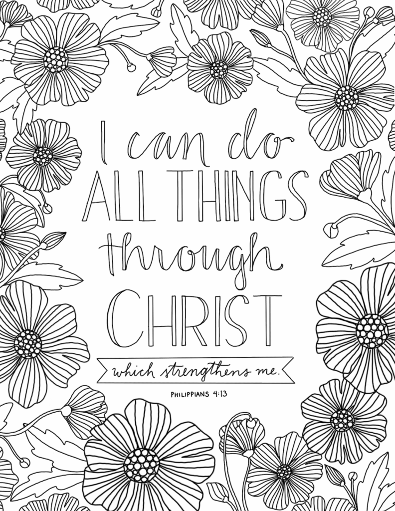 Free Printable Bible Verse Coloring Pages Use These Bible Verse 