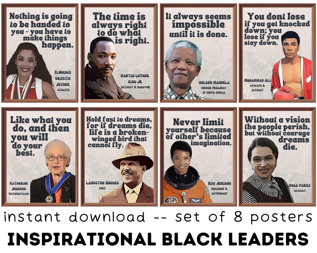 Free Printable Black History Month Posters Artofit