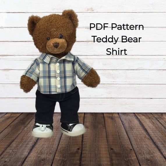 Free Printable Build A Bear Shirt Pattern Printable Computer Tools