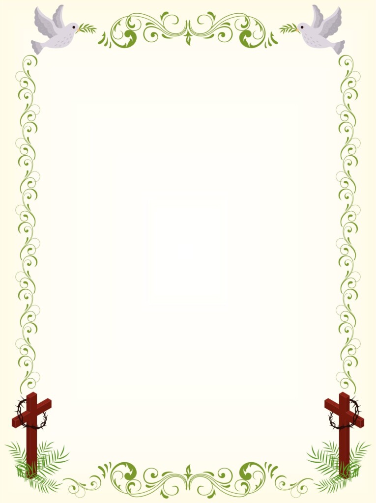 Free Printable Christian Borders
