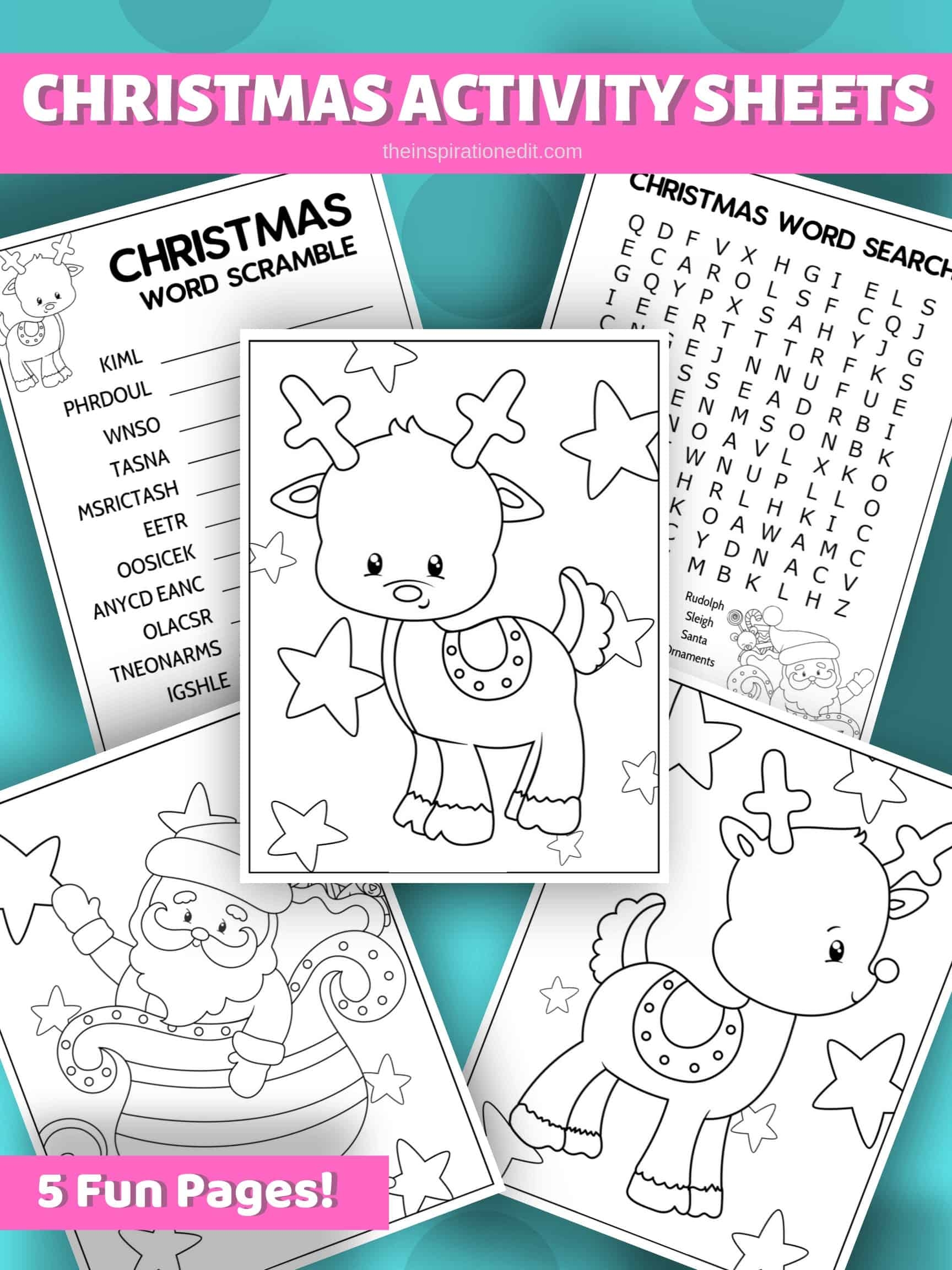Free Printable Christmas Activity Pages