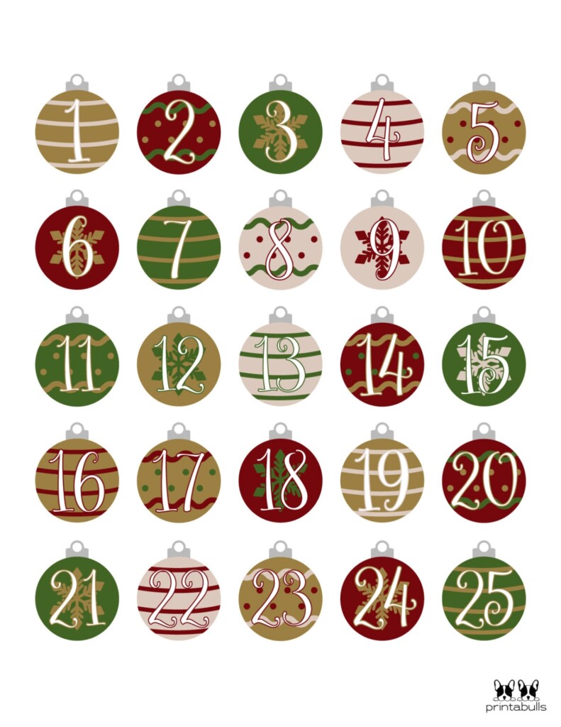 Free Printable Christmas Numbers 150