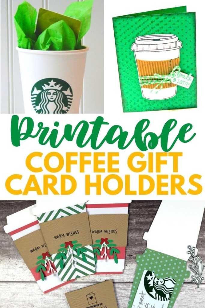 Free Printable Christmas Starbucks Gift Card Holders Lovely 48 OFF