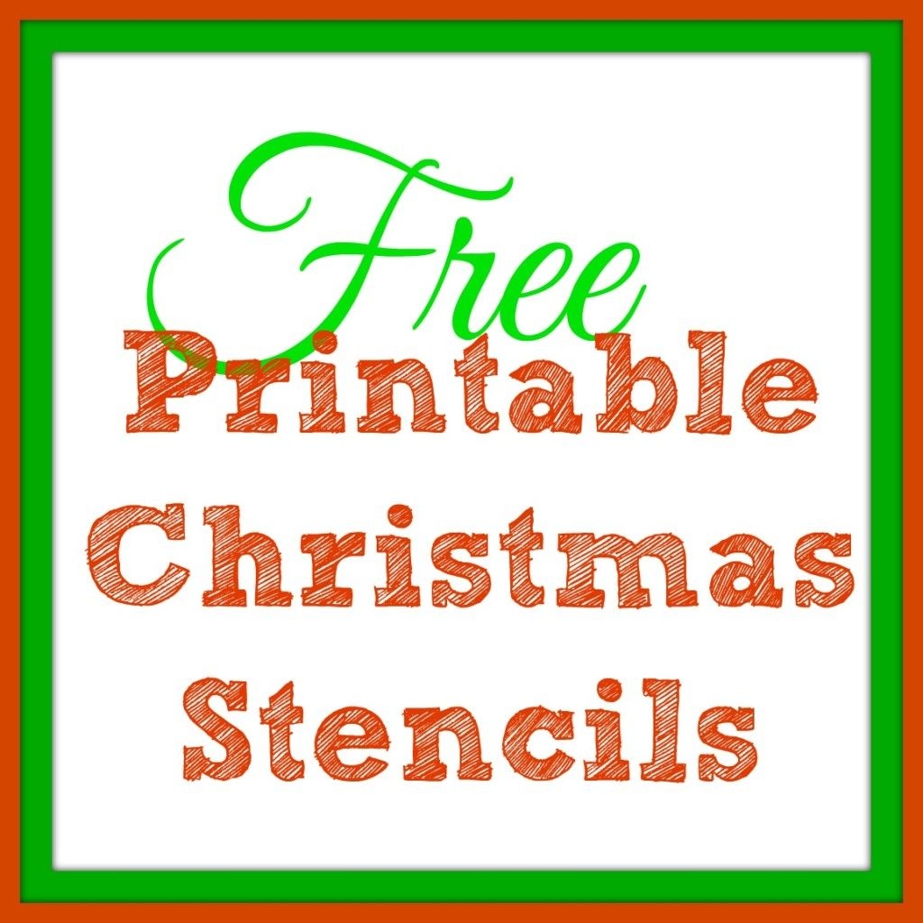 Free Printable Christmas Stencils Christmas Tree Templates Santa 