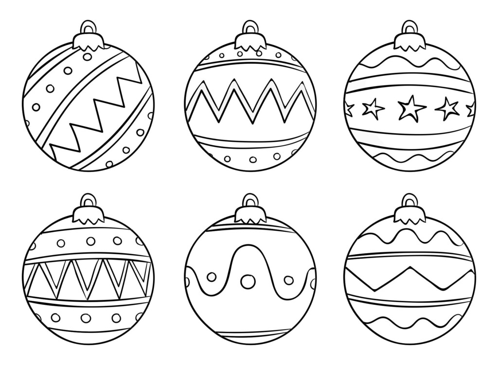 Free Printable Christmas Tree Ornaments Printable And Enjoyable Learning