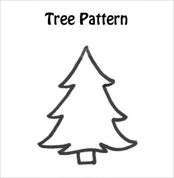 Free Printable Christmas Tree Pattern