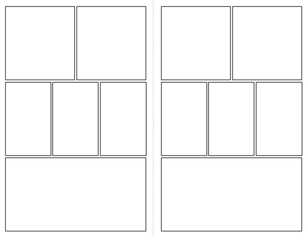 Free Printable Comic Strip Template