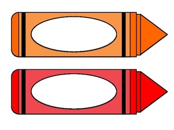 Free Printable Crayon Labels FREE PRINTABLE