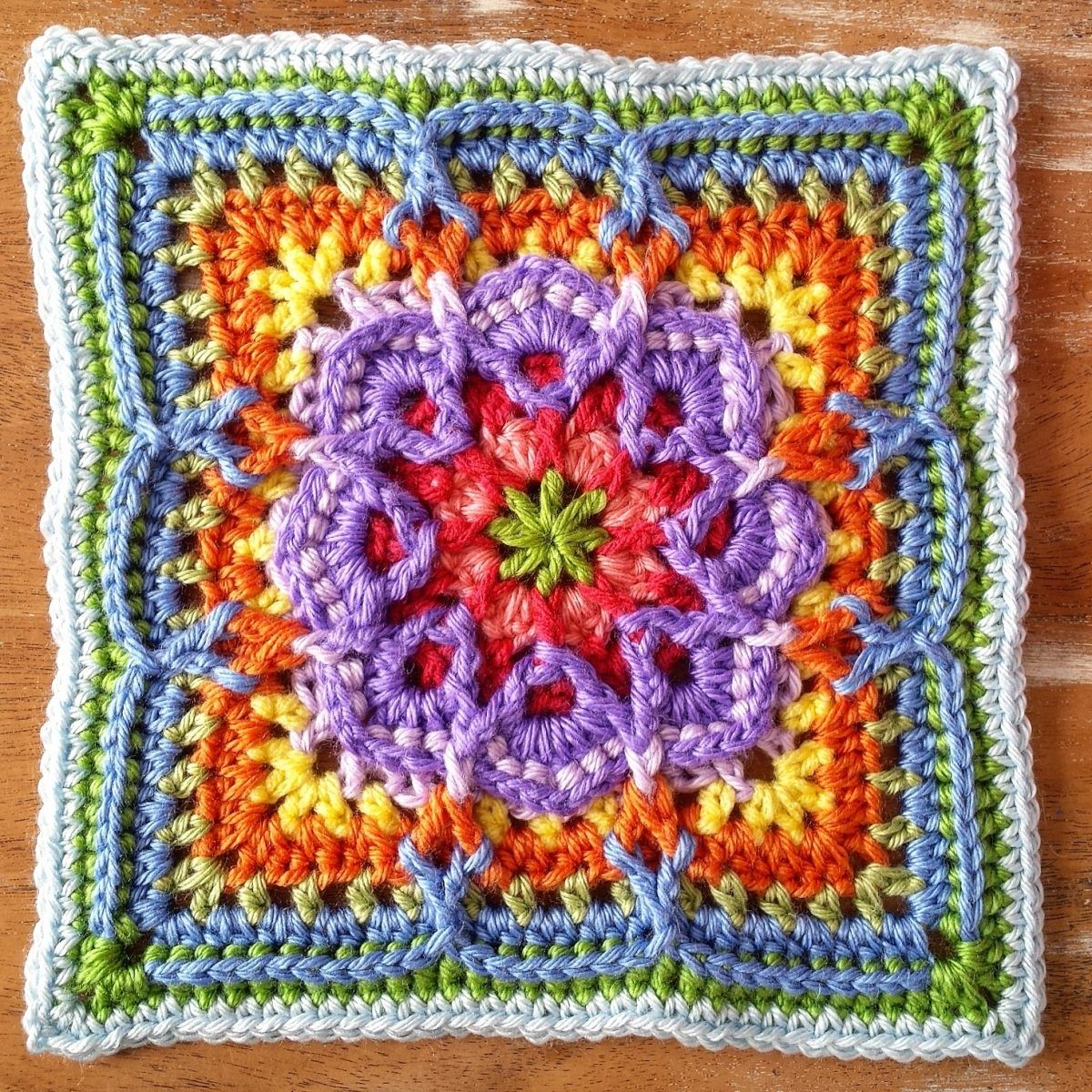 Free Printable Crochet Granny Square Patterns