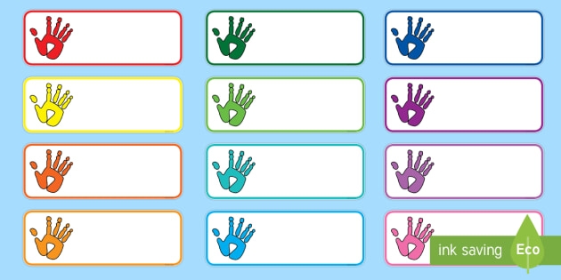 Free Printable Cubby Name Tags Printable Templates