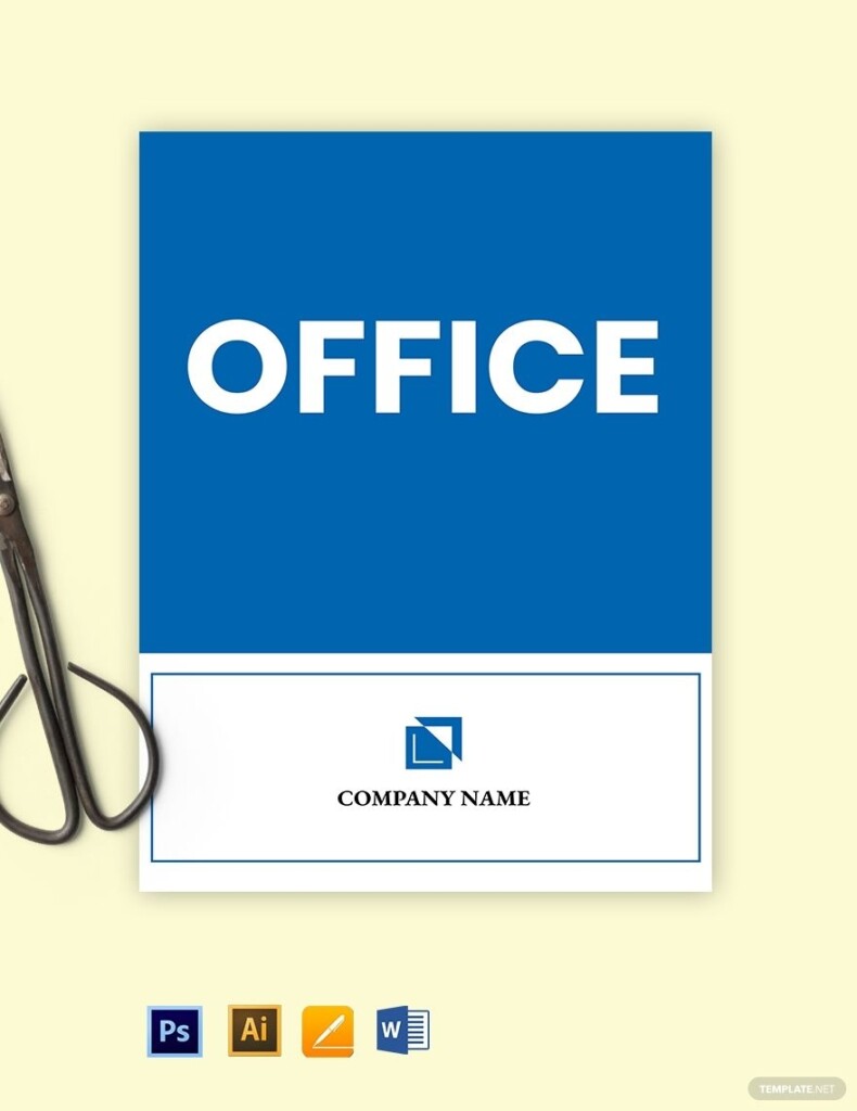 Free Printable Door Sign Template Printable Templates Your Go To 
