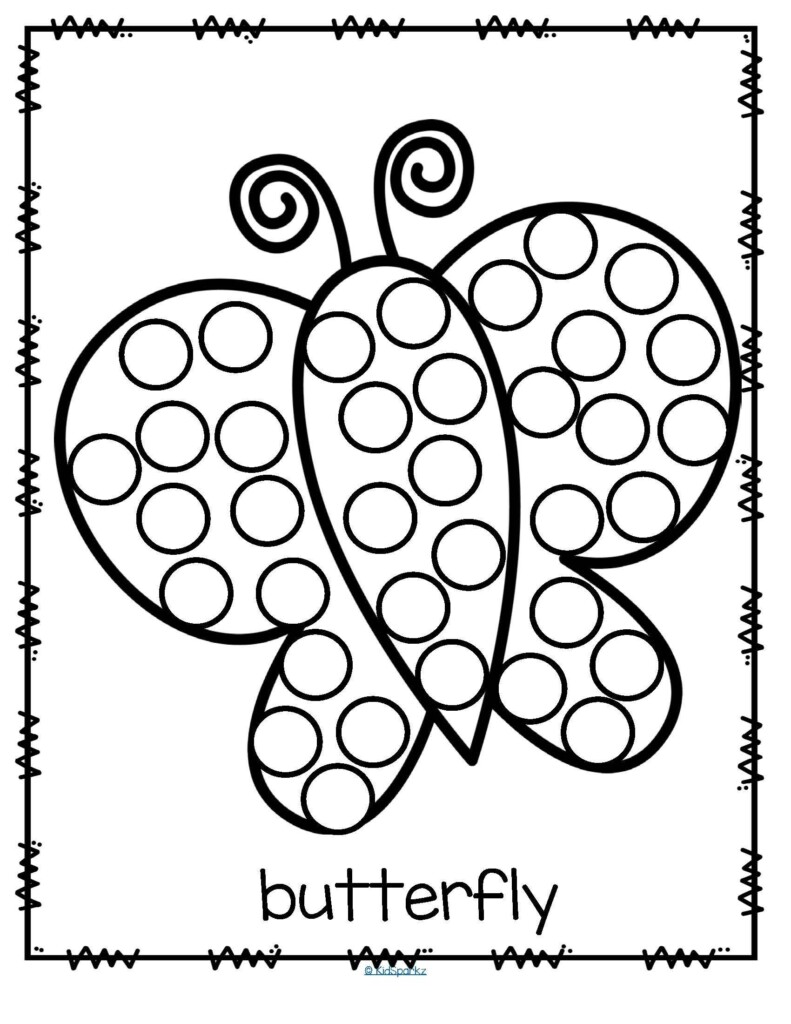 Free Printable Dot Marker Pages