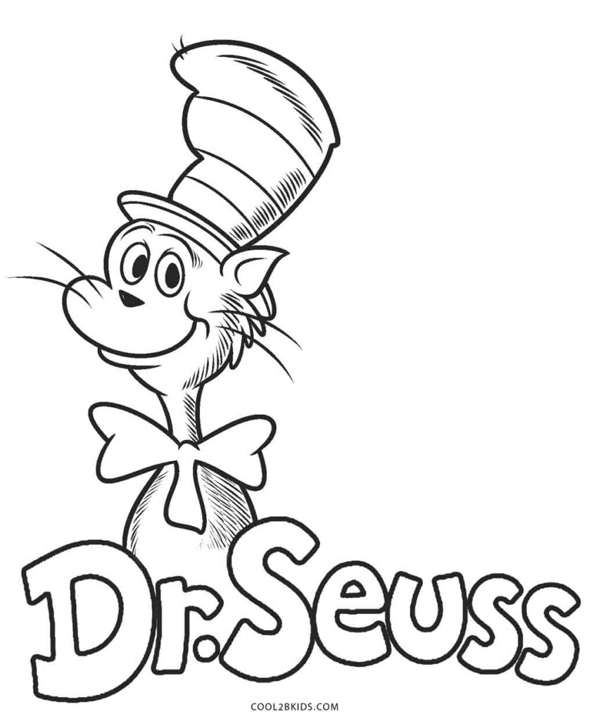 Free Printable Dr Seuss Color Sheets Printable Templates