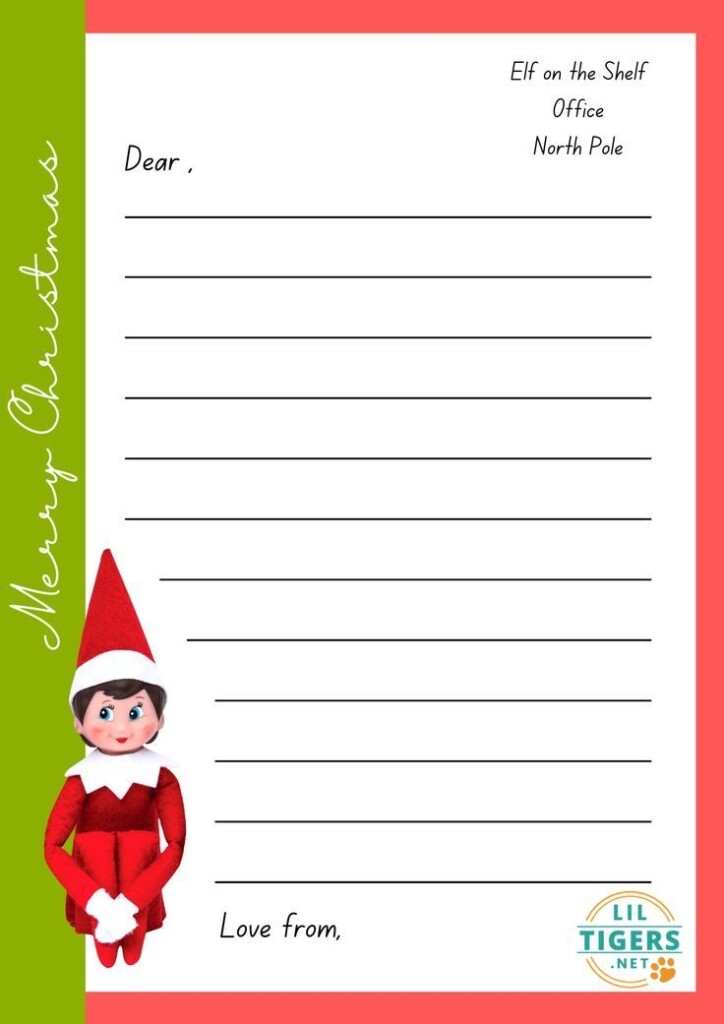 Free Printable Elf On The Shelf Letter Templates Artofit