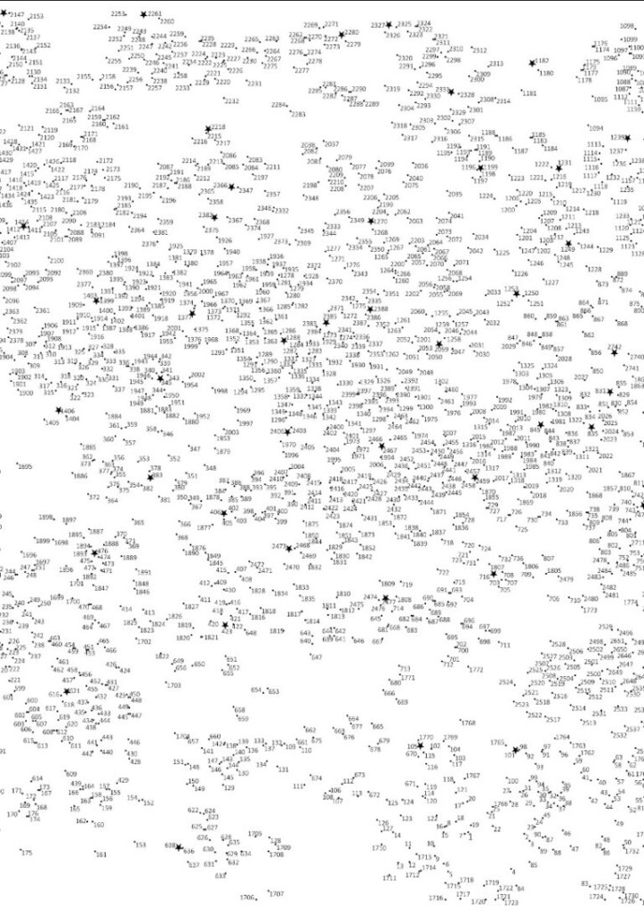Free Printable Extreme Dot To Dot Pdf
