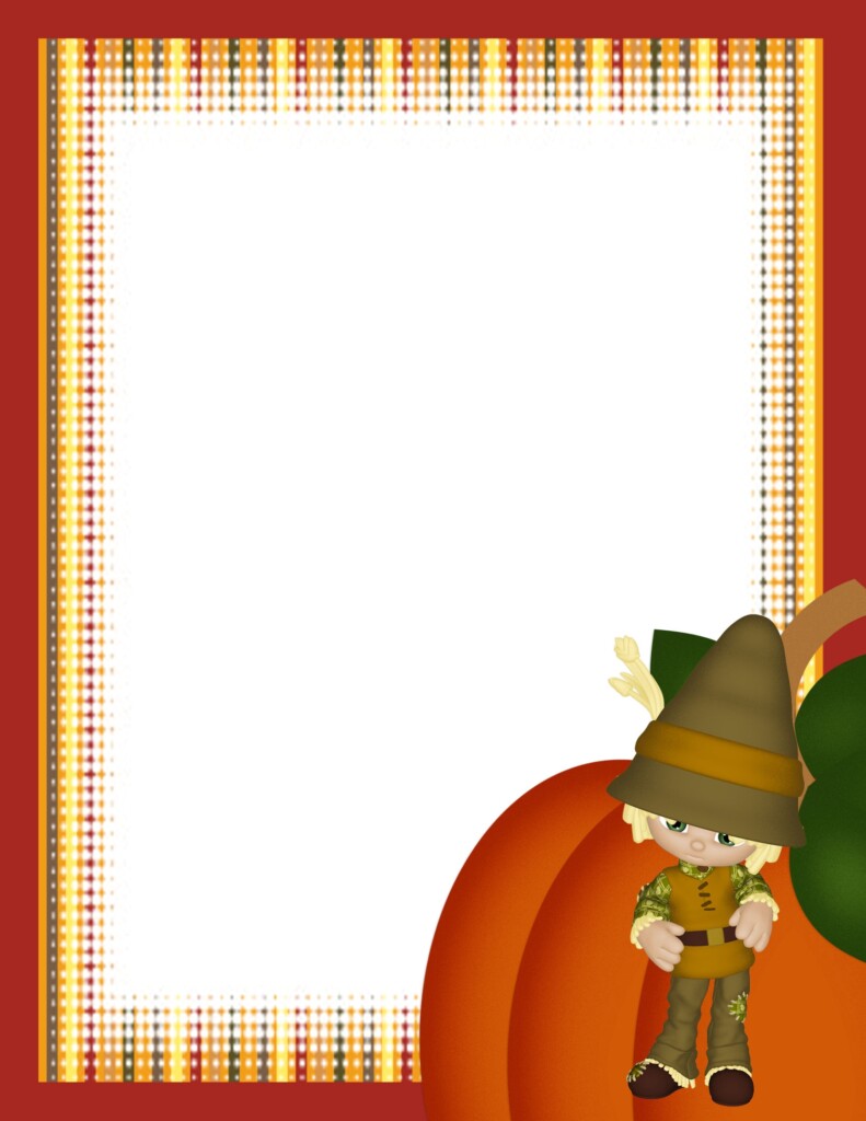 Free Printable Fall Stationery Printable Templates