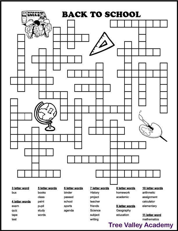 Free Printable Fill In Word Puzzles Printable Sight Words List