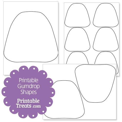 Free Printable Gumdrop Coloring Pages JoseilWard