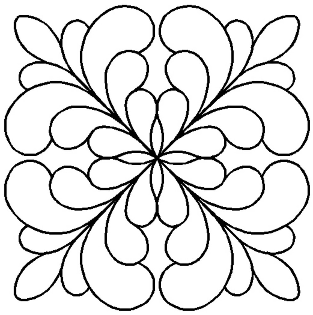 Free Printable Hand Quilting Stencils Printable Templates
