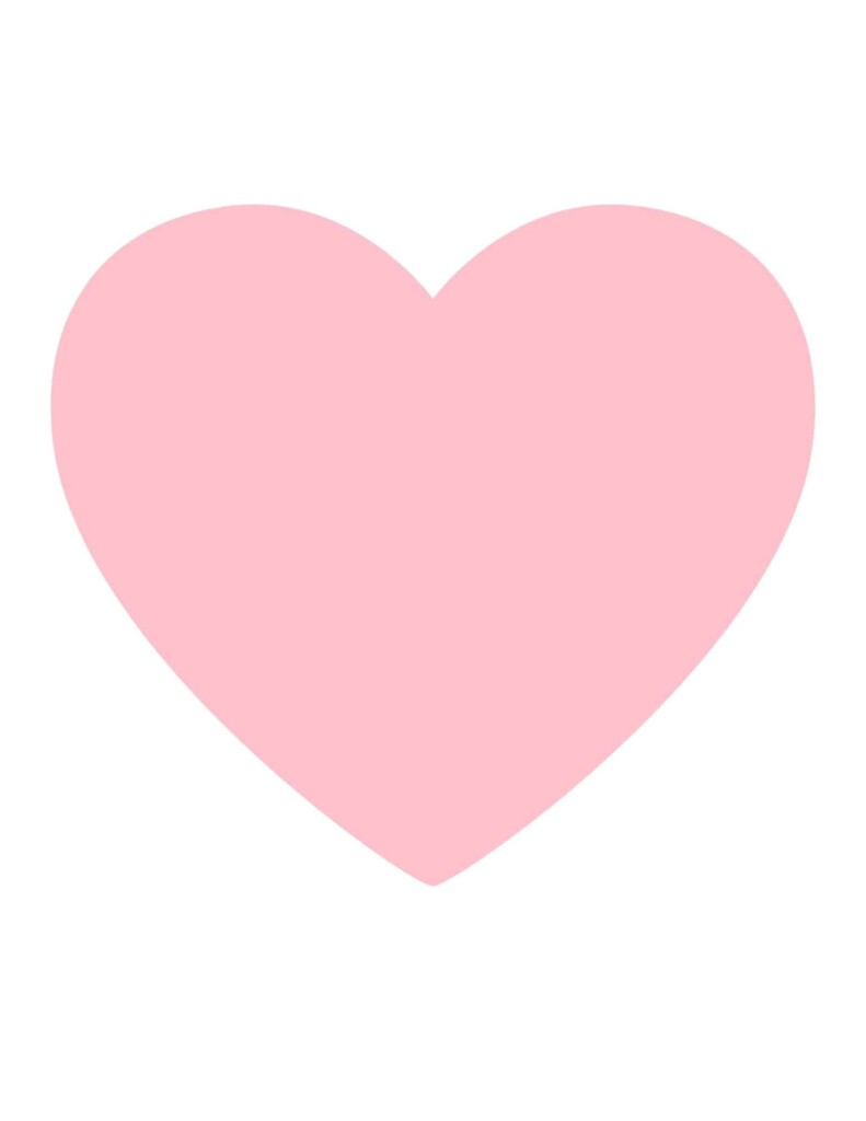 Free Printable Heart Templates Add A Little Adventure