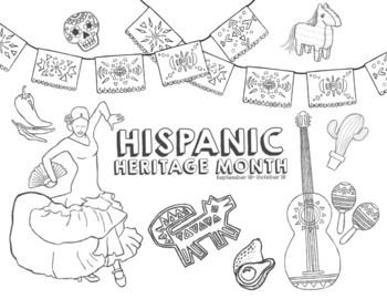 Free Printable Hispanic Heritage Coloring Pages Vrogue co