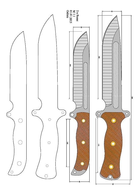 Free Printable Knife Templates Brent Brown