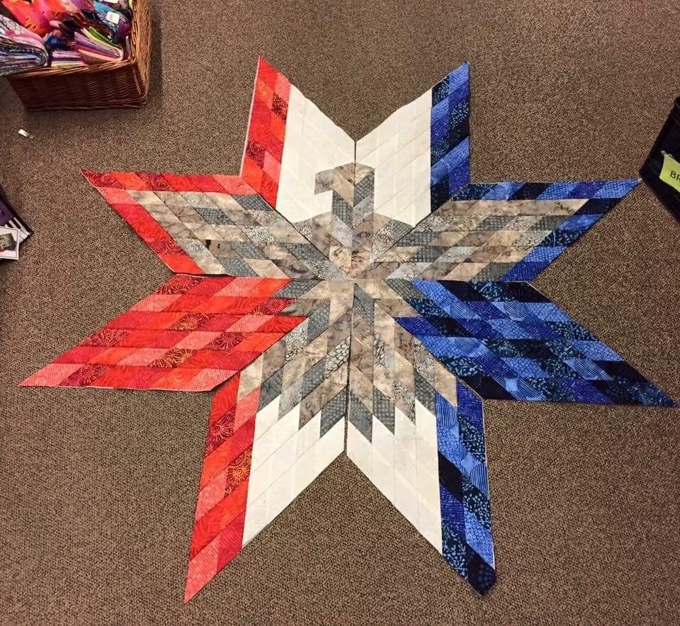 Free Printable Lone Star Quilt Pattern Printable Templates