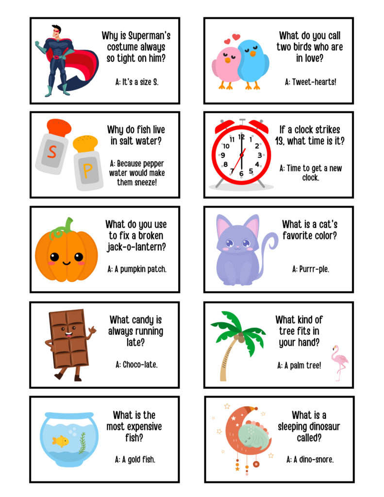 Free Printable Lunch Box Jokes Baking You Happier