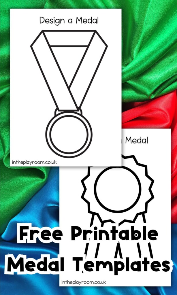 Free Printable Medal Templates To Design Your Own Medal In 2024 Bible 