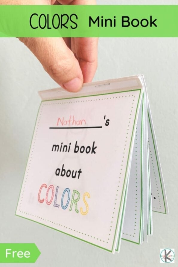 Free Printable Mini Books For Kindergarten