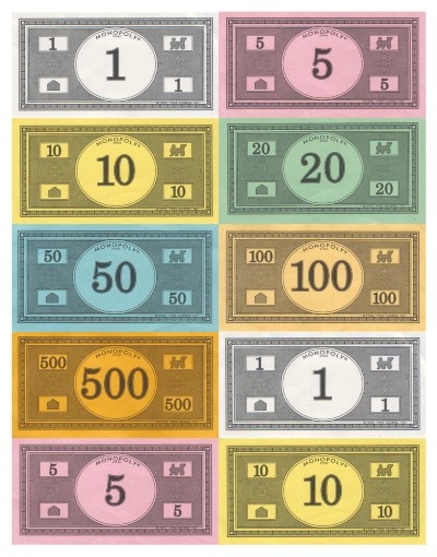 Free Printable Monopoly Money Templates Monopoly Land