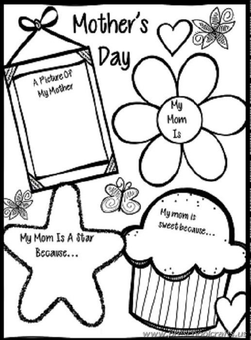 Free Printable Mothers Day Crafts For Kids To Make