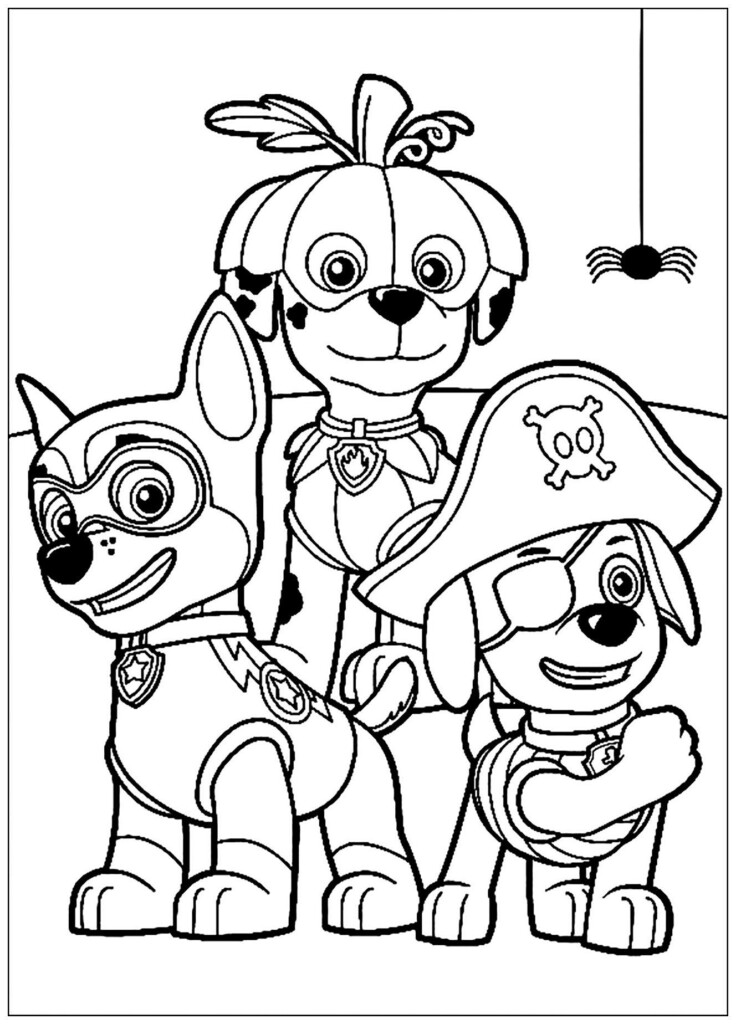 Free Printable Paw Patrol Coloring Pages Free Printable Riset