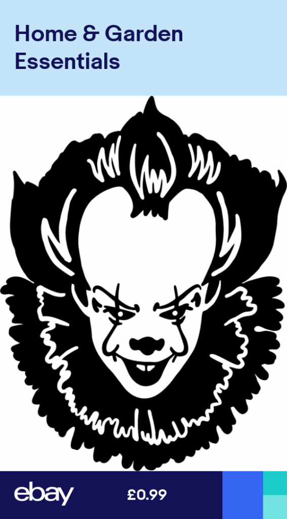 Free Printable Pennywise Stencil